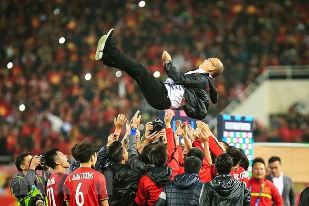   Ông Park chỉ dẫn dắt U23 Việt Nam hết SEA Games 31. (Ảnh: TTXVN)