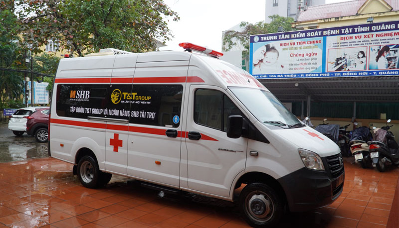 Xe cứu thương được sản xuất tại Nga với nhiều tnhs năng uuw việt.