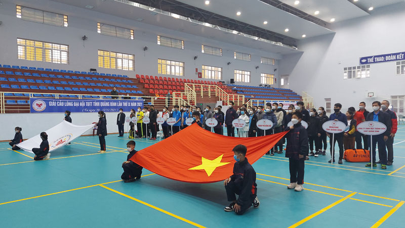 Lễ khai mạc giải cầu lông Đại hội TDTT lần thứ IX
