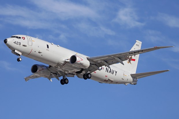 Máy bay do thám P-8A của Mỹ. (Nguồn: Wikipedia)