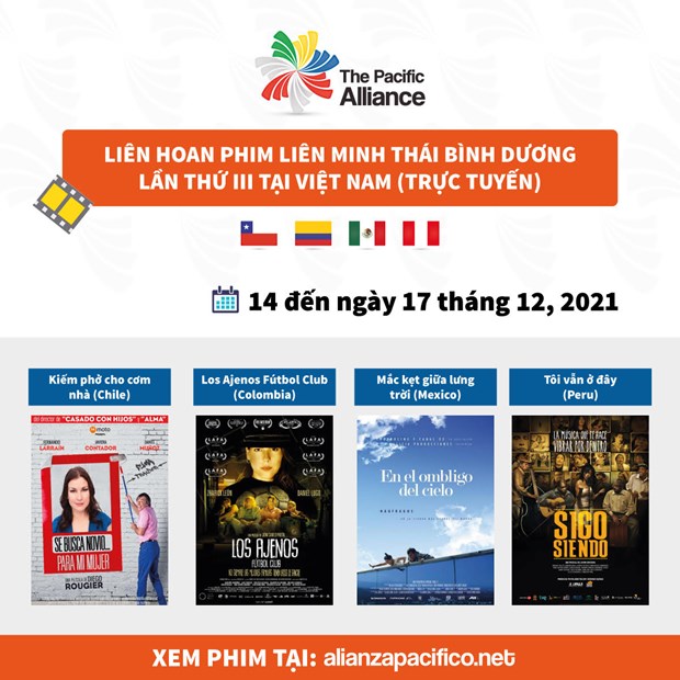 Loạt phim hấp dẫn có trong Liên hoan phim Thái Bình Dương lần này. (Ảnh: BTC)