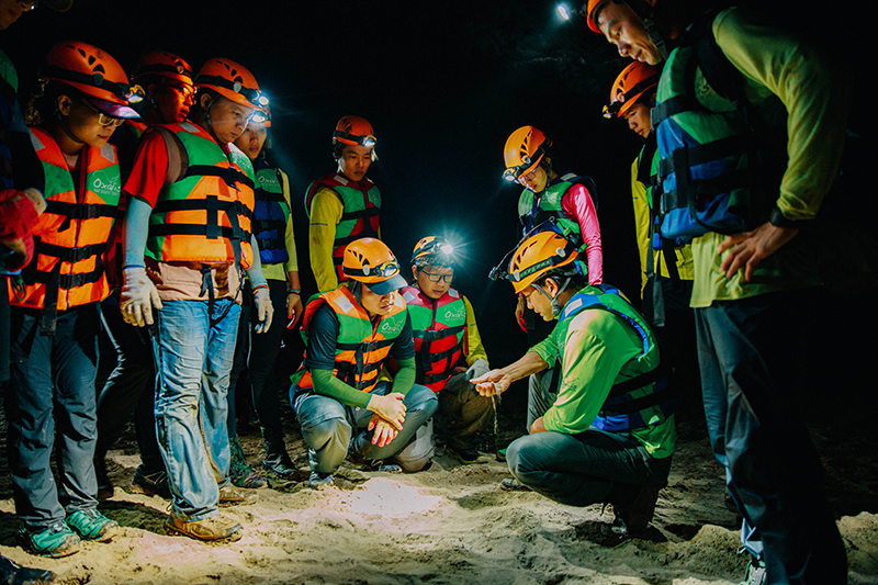 Tham gia các tour mạo hiểm, du khách đều được hướng dẫn viên, trợ lý an toàn hỗ trợ, hướng dẫn nhiệt tình. Ảnh: Oxalis Adventure