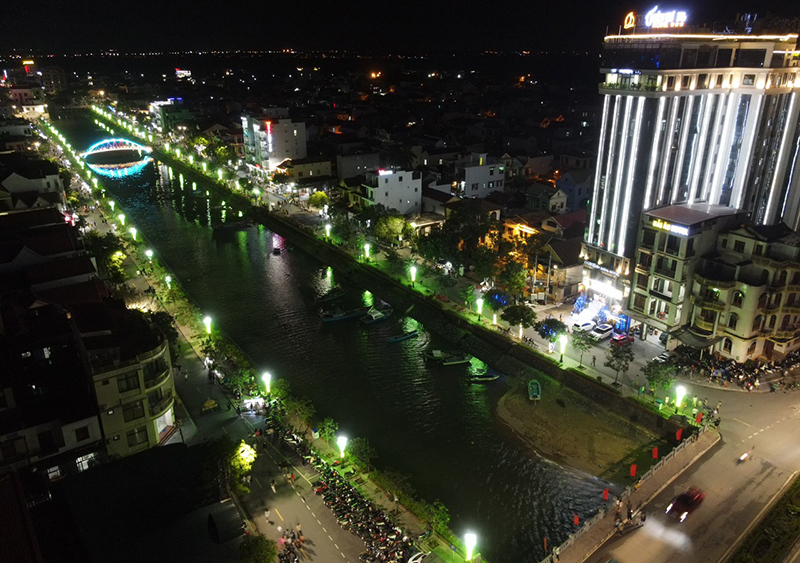 Nhiều hoạt động sẽ được tổ chức thường xuyên tại phố đi bộ (TP. Đồng Hới).