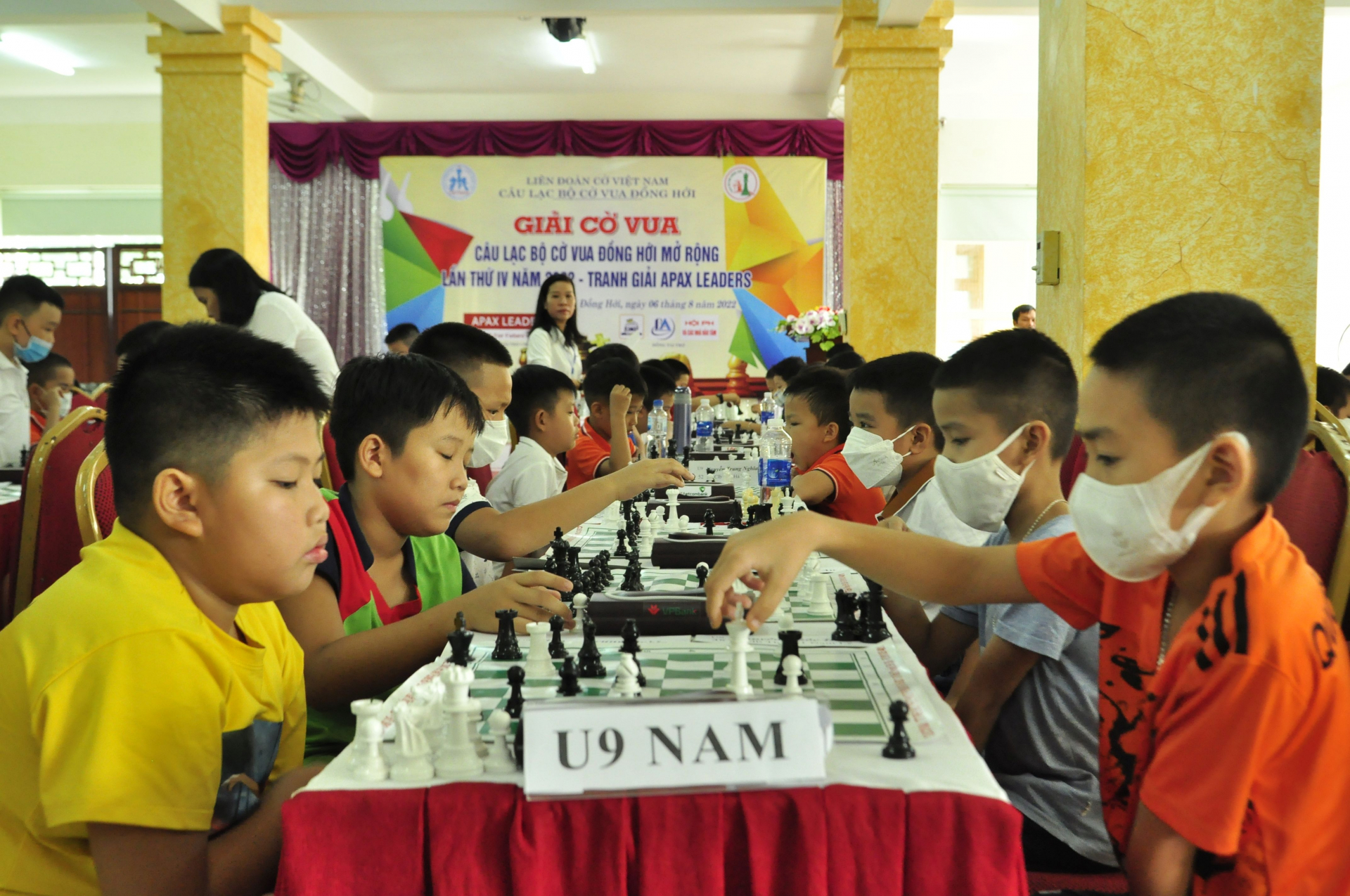 Các VĐV thi đấu tại giải.
