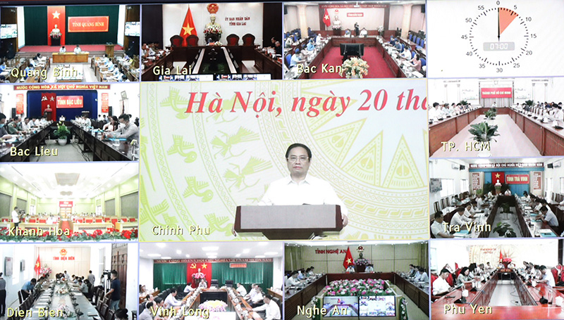 Hội nghị diễn ra tại các điểm cầu của 63 tỉnh, thành trên cả nước. 