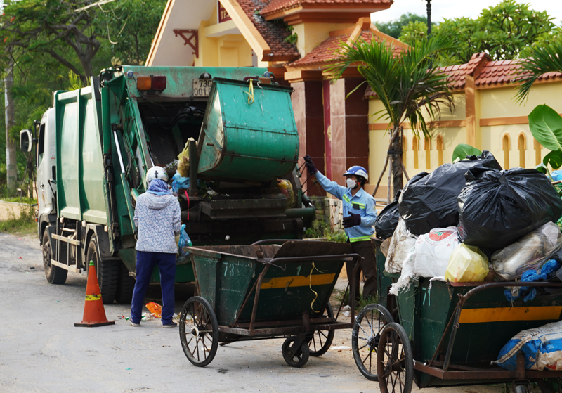 Lượng rác thải sinh hoạt đang ngày càng gia tăng