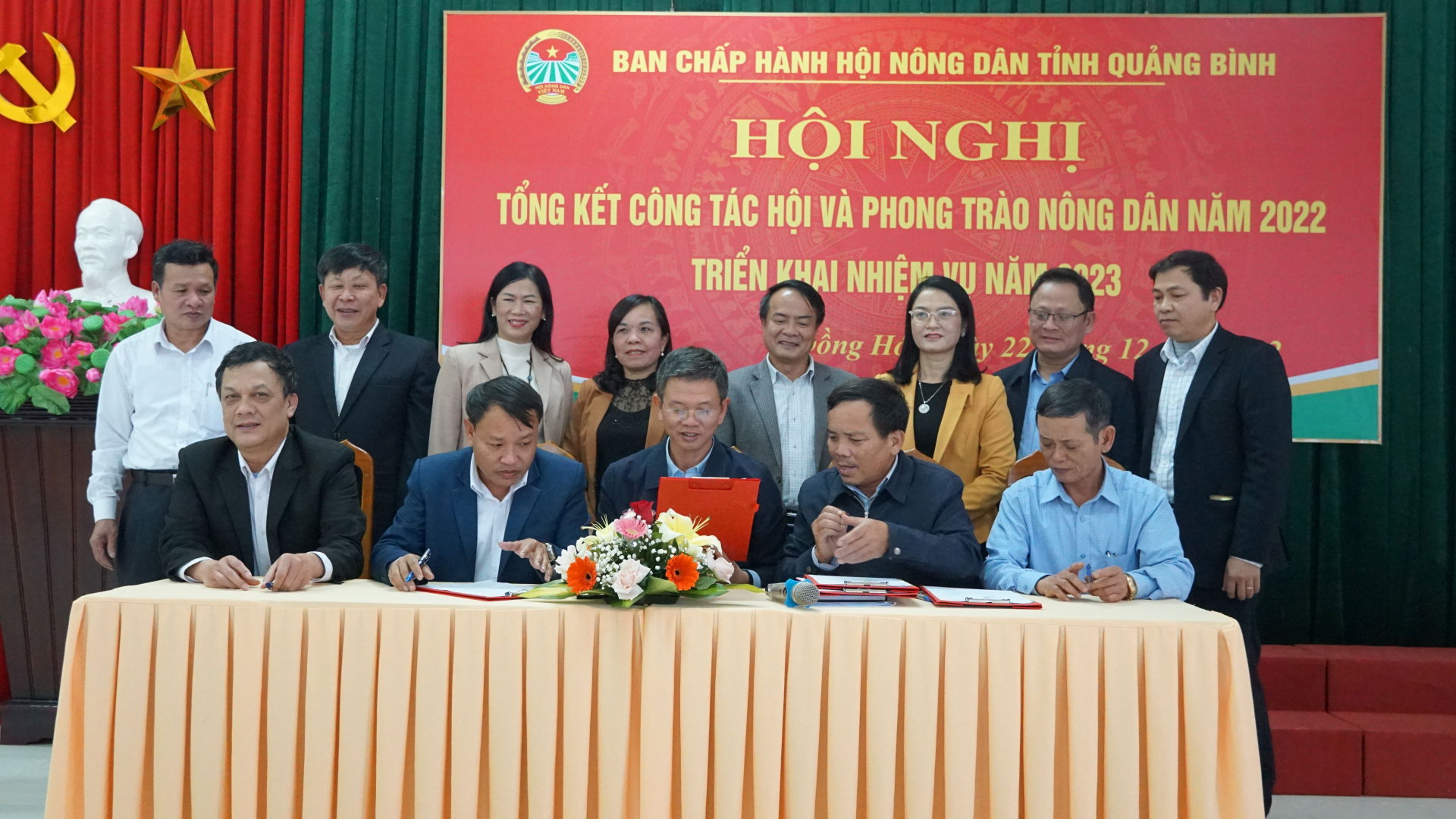 HND tỉnh đã phát động thi đua năm 2023, tổ chức ký giao ước thi đua giữa HND các địa phương. 