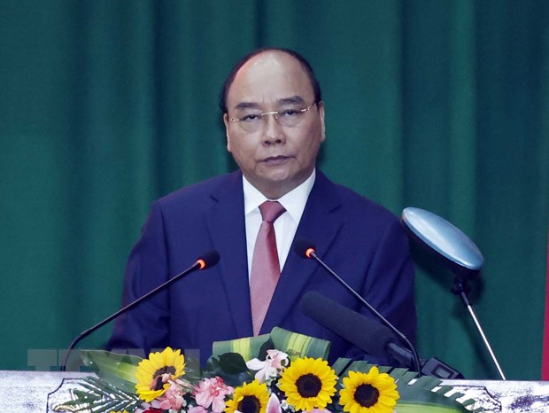 Chủ tịch nước Nguyễn Xuân Phúc. (Ảnh: Thống Nhất/TTXVN)