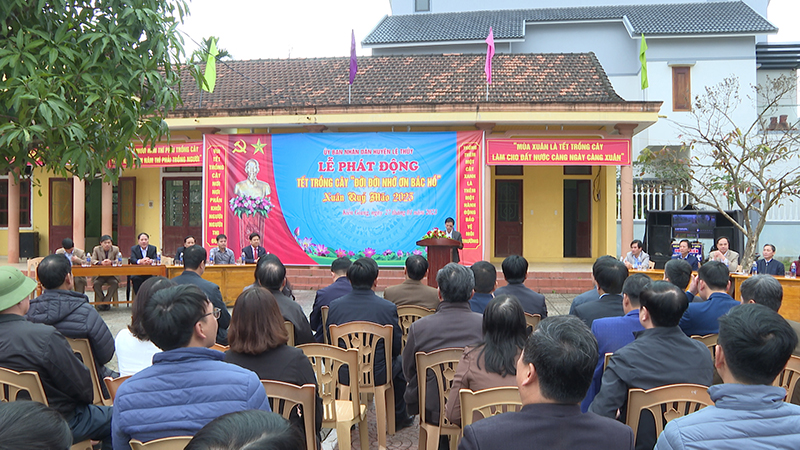 Quang cảnh buổi lễ.