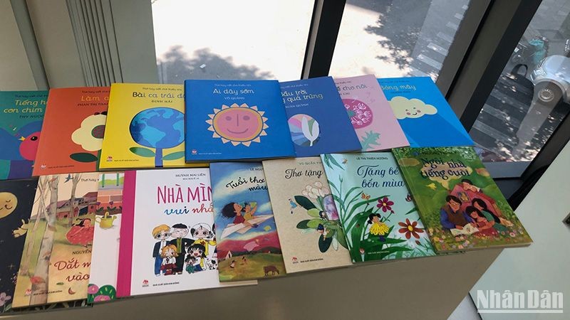Các tác phẩm trong các cuộc thi sáng tác văn học thiếu nhi đã được xuất bản tại Kim Đồng.
