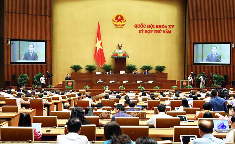 Toàn cảnh phiên họp sáng 2/6. Ảnh: Phạm Kiên/TTXVN