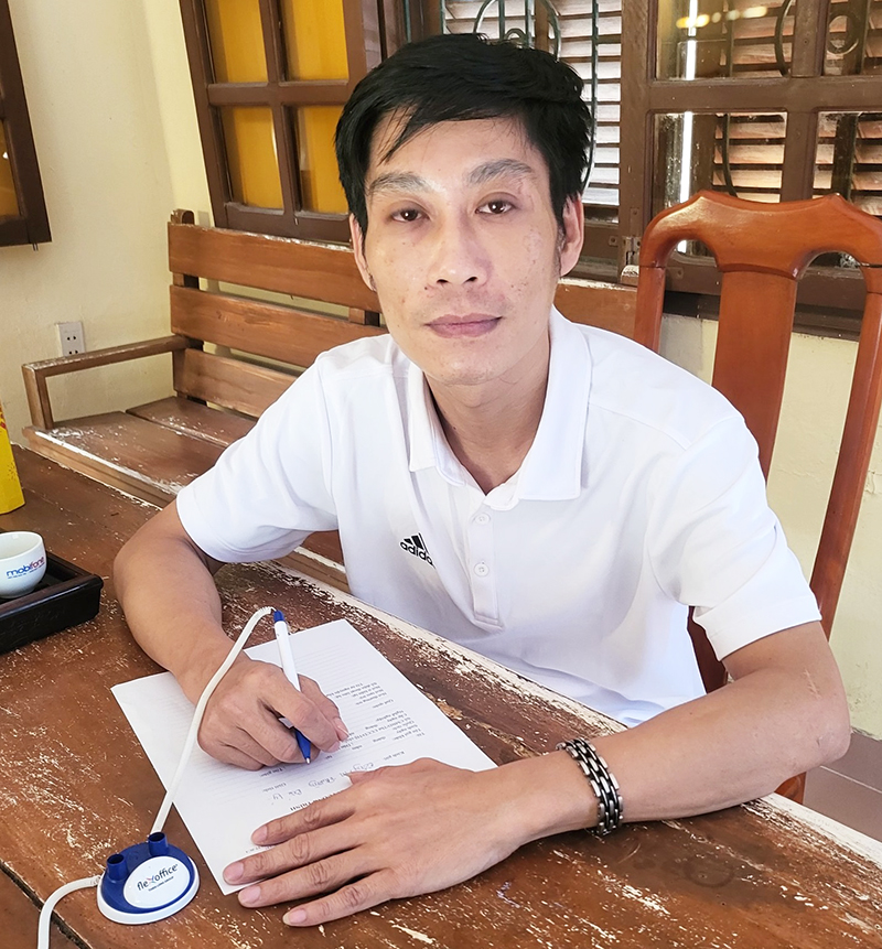 Đối tượng truy nã Lại Thế Nam.