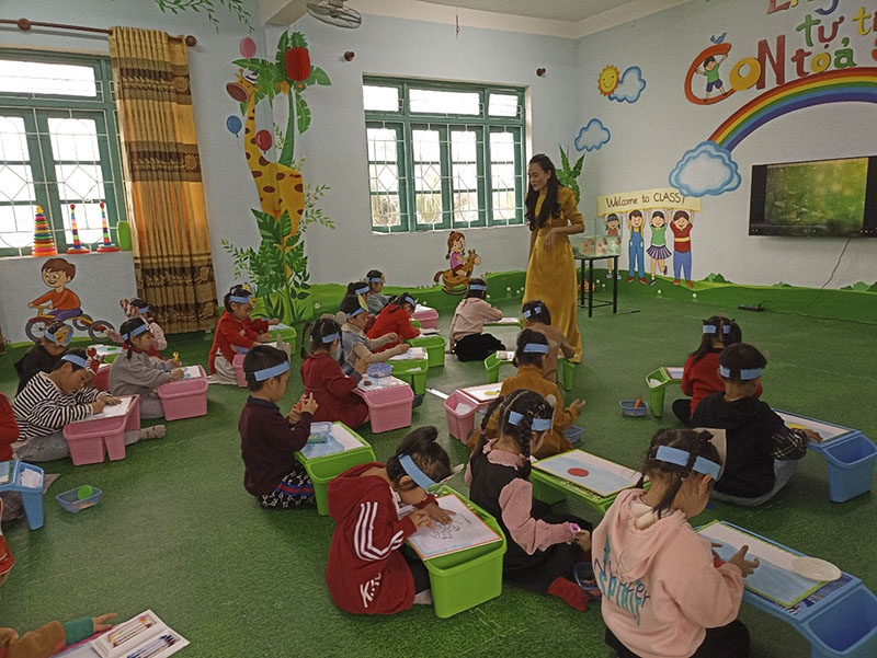 Các giờ dạy sáng tạo đã giúp cho trẻ mầm non được “Học mà chơi, chơi mà học”