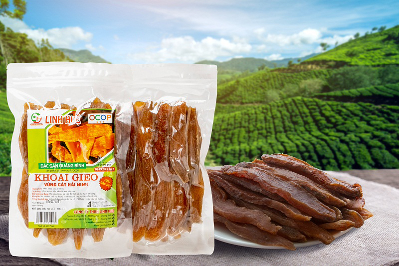 Sản phẩm khoai deo được đầu tư, nâng cao chất lượng, hình thức, đáp ứng nhu cầu đa dạng của thị trường.