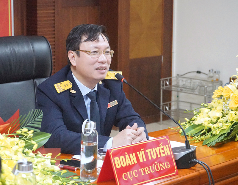 Cục trưởng Cục thuế tỉnh Đoàn Vĩ Tuyến.