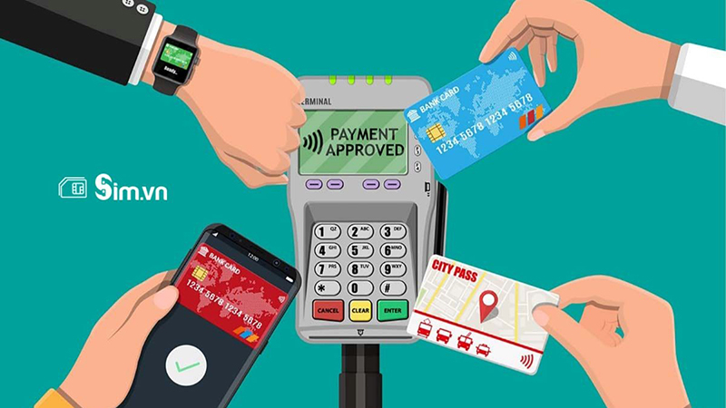 Có nhiều phương thức thanh toán không dùng tiền mặt khác nhau (Nguồn: Sưu tầm)