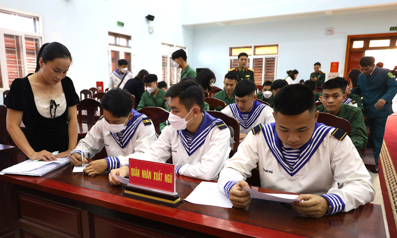 Quân nhân xuất ngũ trên địa bàn TP. Đồng Hới được hướng dẫn học nghề, giới thiệu việc làm.  