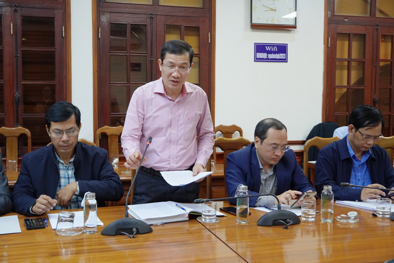 Các địa biểu tham luận tại cuộc họp