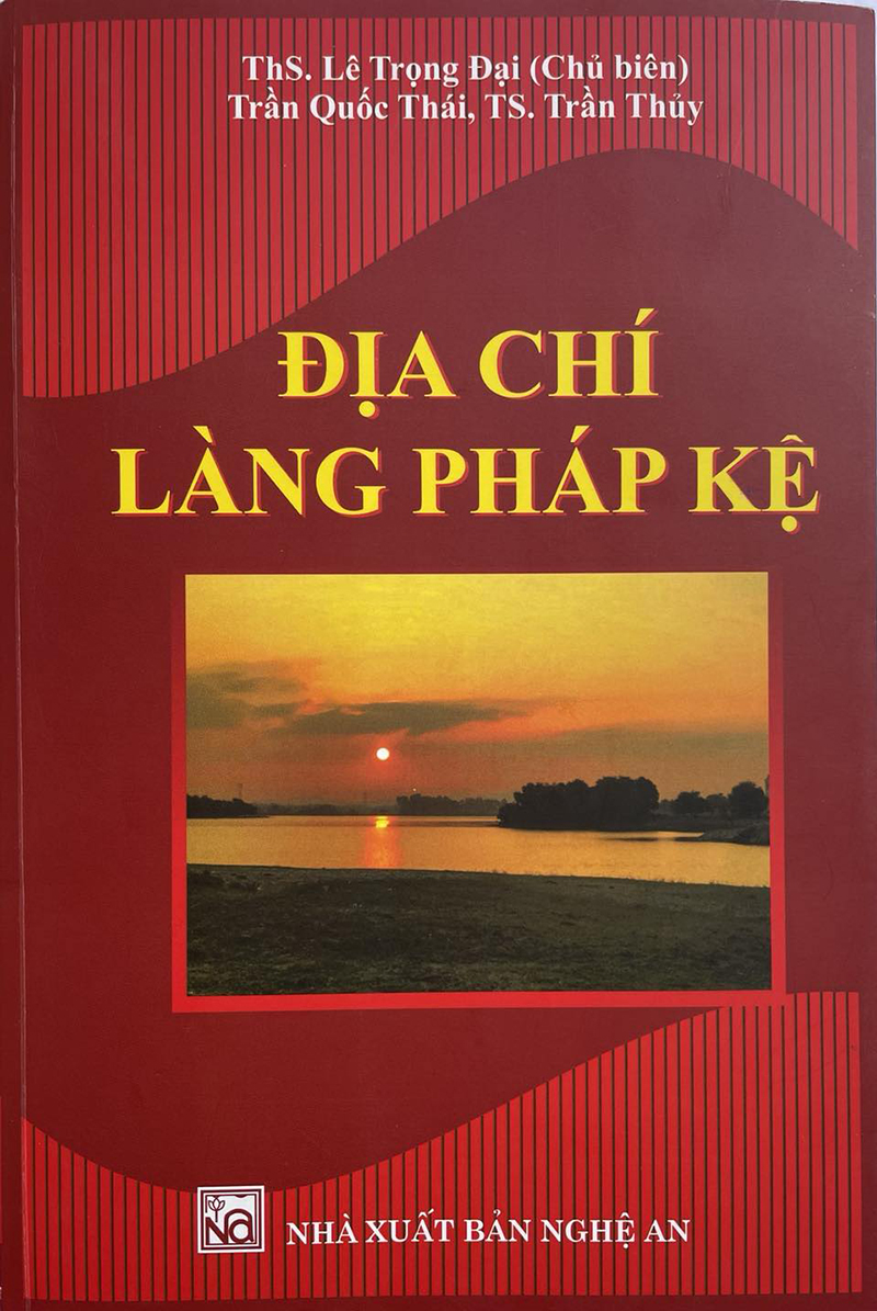 Bìa cuốn sách Ðịa chí làng Pháp Kệ. 