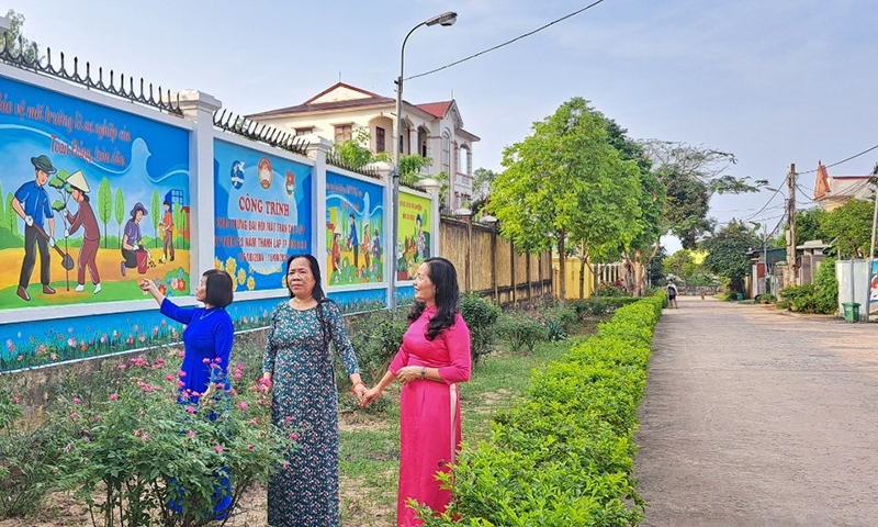 Phường Bắc Nghĩa tiếp tục xây dựng đô thị văn minh với các mô hình “làm đẹp” phố phường.