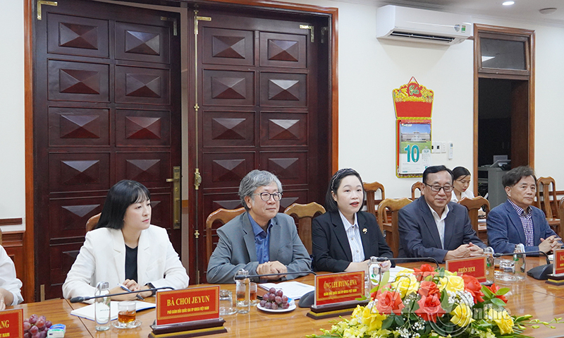 Đoàn công tác của KOICA Việt Nam