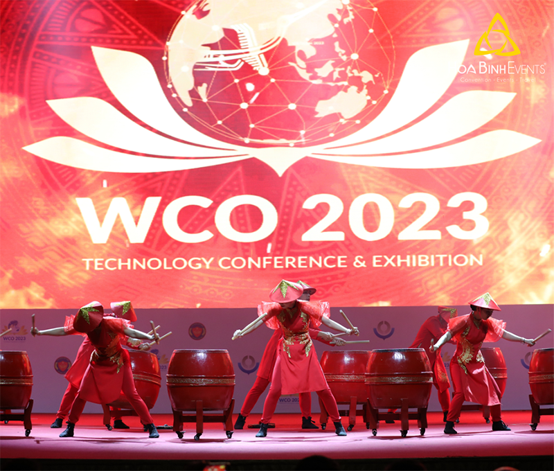 HoaBinh Events đồng hành cùng hội nghị & triển lãm công nghệ WCO 2023