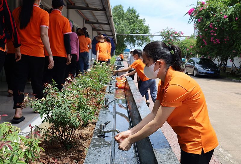 Công ty TNHH S&D Quảng Bình đầu tư cơ sở hạ tầng đồng bộ và hoạt động sản xuất ổn định tại CCN thị trấn Quán Hàu (Quảng Ninh).