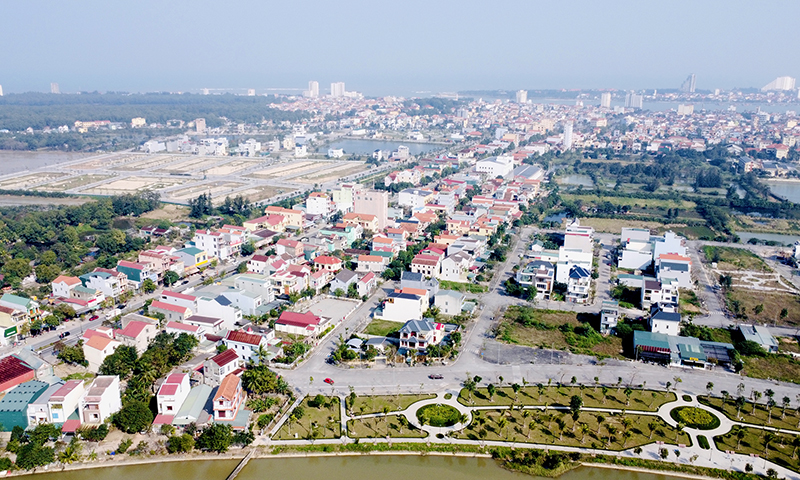 Một góc TP. Đồng Hới.
