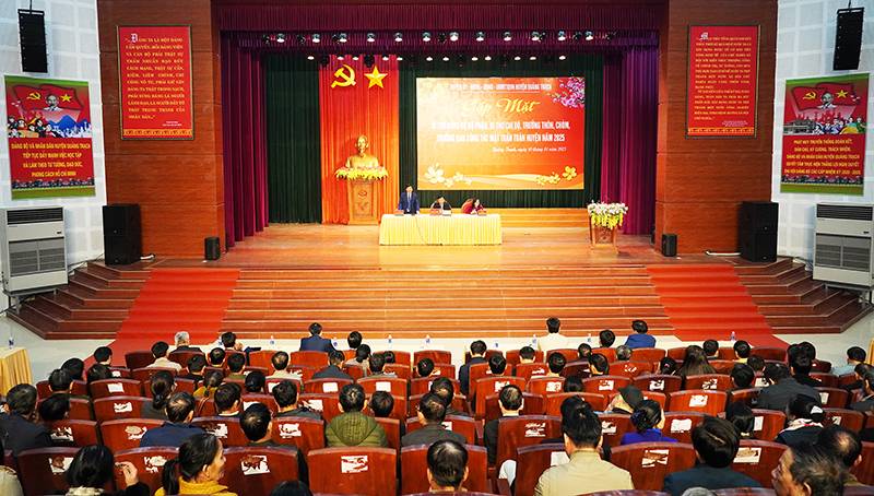 Quang cảnh buổi gặp mặt.