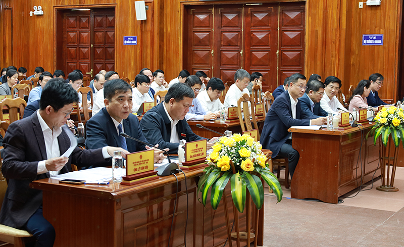 Đại biểu tham dự kỳ họp.