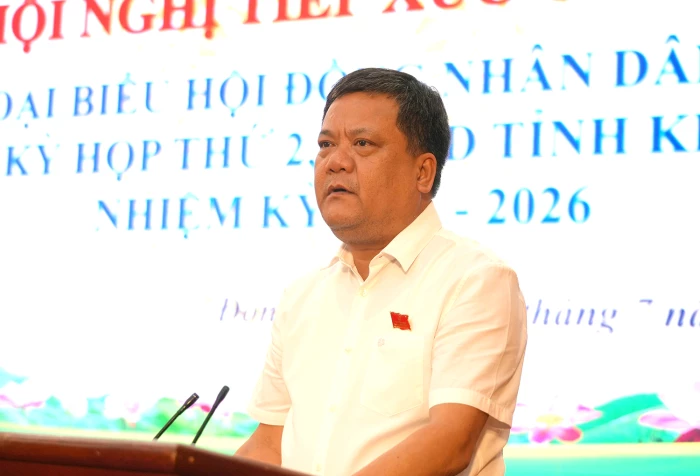 Đại biểu HĐND tỉnh tiếp xúc cử tri tại phường Đồng Hới