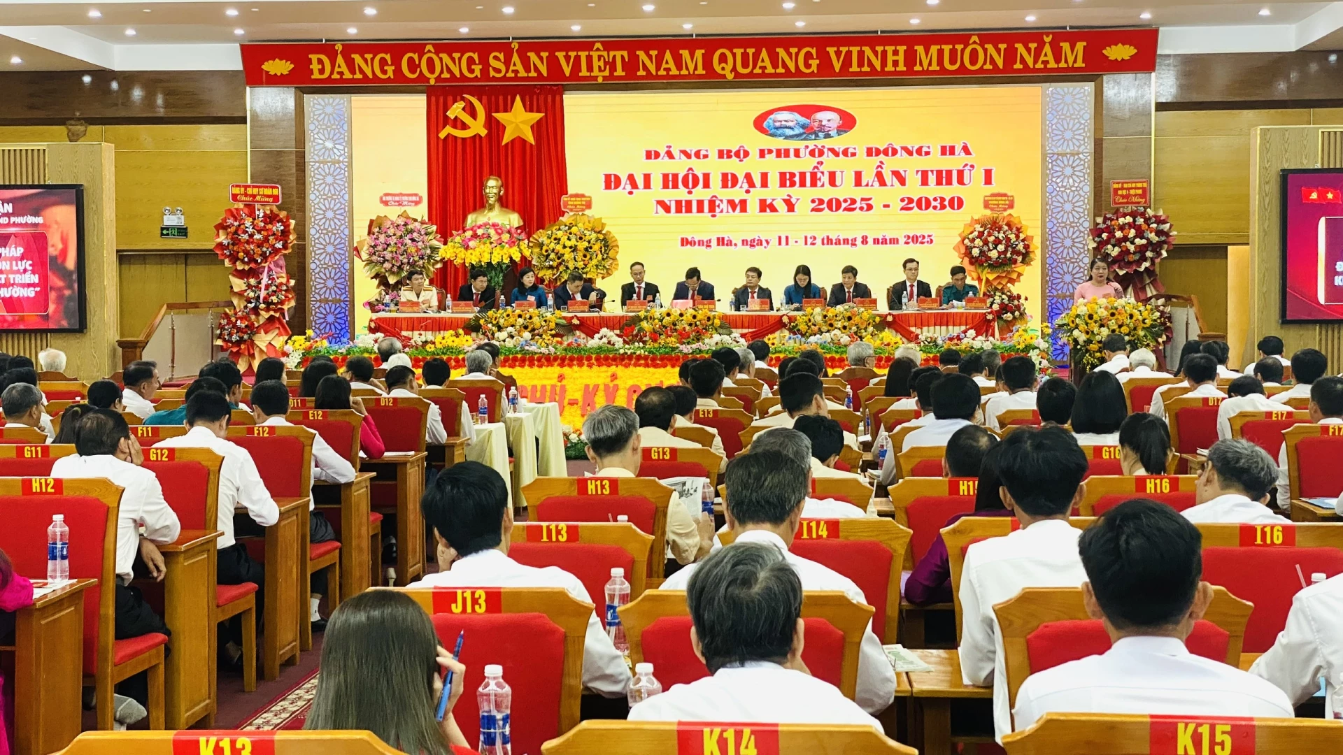 Toàn cảnh đại hội đại biểu phường Đông Hà