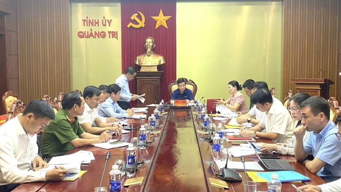 Thường trực Tỉnh ủy duyệt Đại hội các Đảng bộ trực thuộc