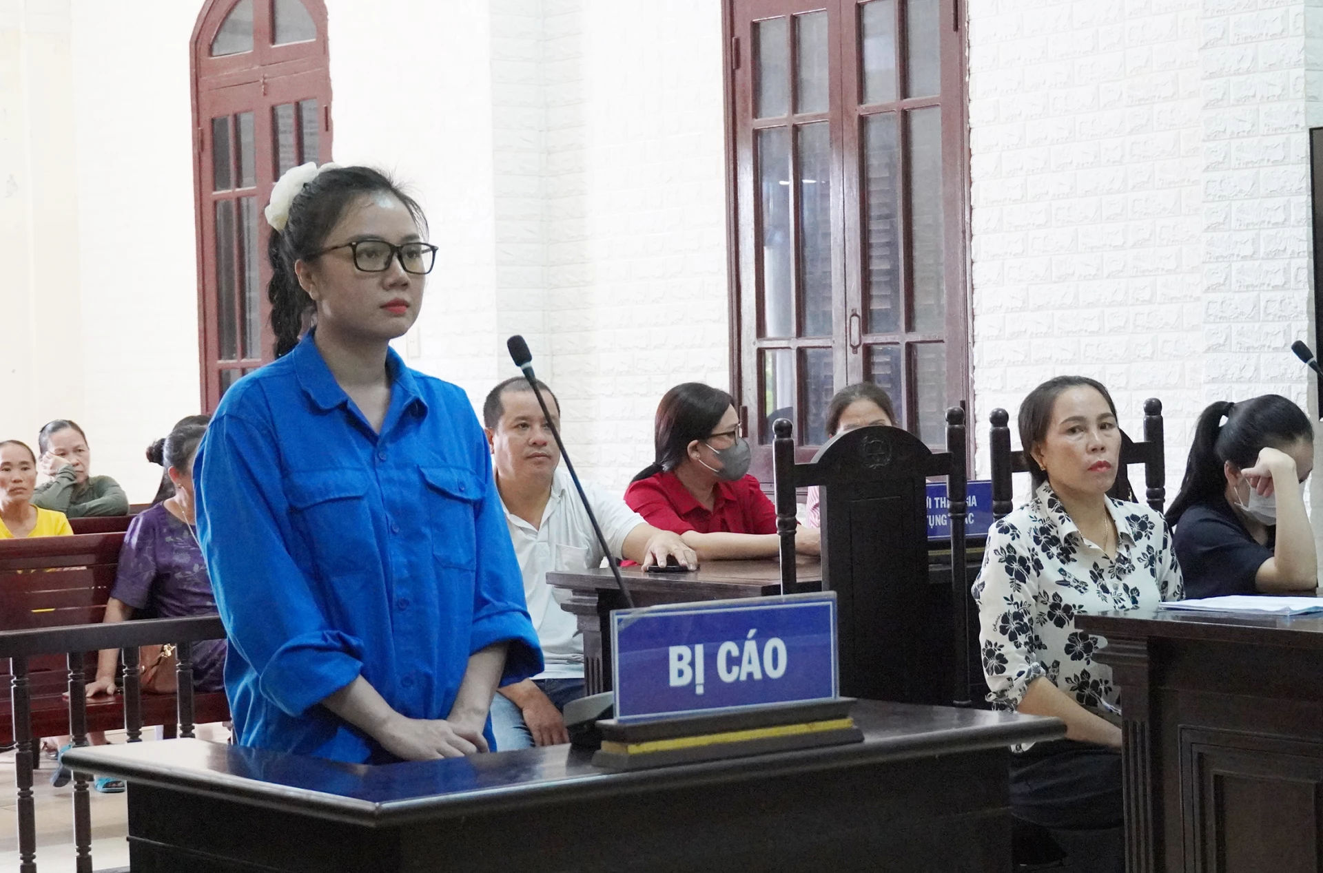 Bị cáo Nguyễn Hà Linh.