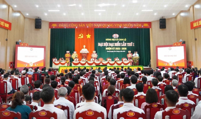Đại hội đại biểu Đảng bộ xã Cam Lộ lần thứ I, nhiệm kỳ 2025 - 2030