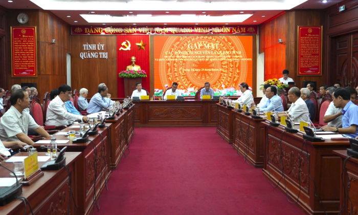 Ban Thường vụ Tỉnh ủy gặp mặt nguyên lãnh đạo tỉnh nhân dịp Quốc khánh 2/9