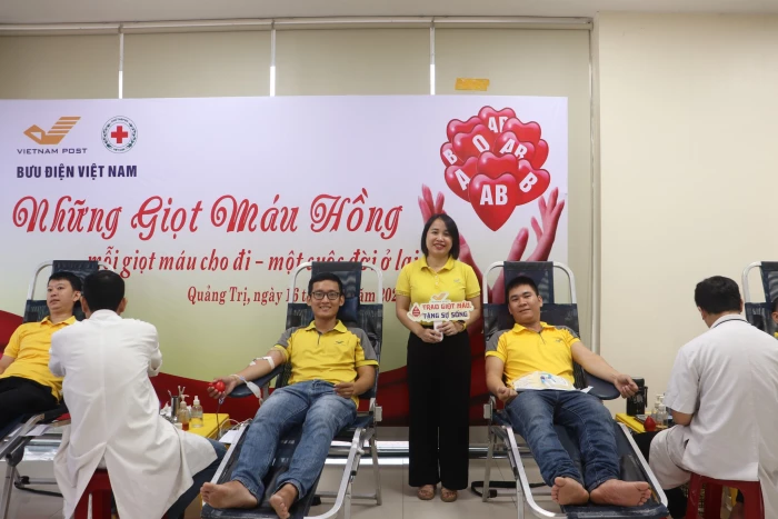 Tiếp nhận gần 150 đơn vị máu trong ngày hội hiến máu ngành Bưu điện Việt Nam
