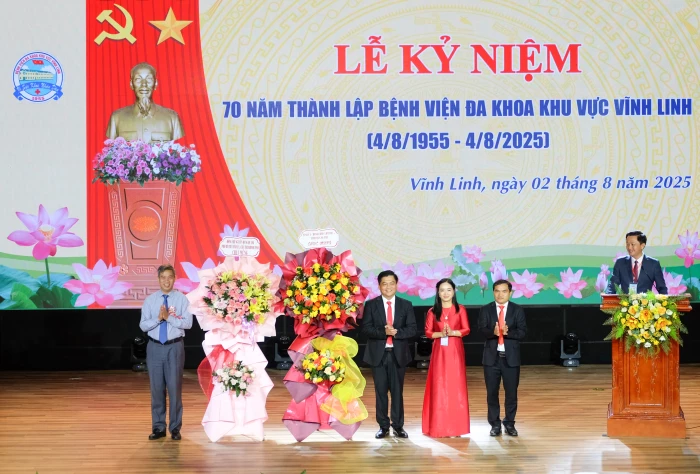   Bệnh viện đa khoa khu vực Vĩnh Linh: Kỷ niệm 70 năm ngày thành lập