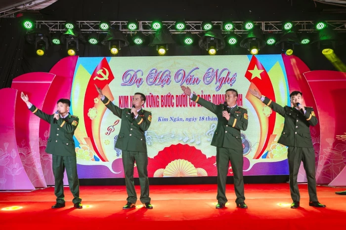 Chương trình văn nghệ “Kim Ngân vững bước dưới cờ Đảng quang vinh”