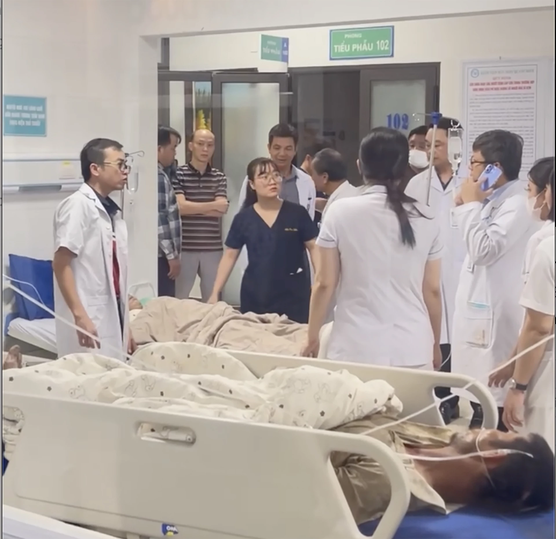 Bệnh nhân qua cơn nguy kịch sau nỗ lực cấp cứu của các y bác sĩ Bệnh viện Hữu Nghị Quảng Bình.