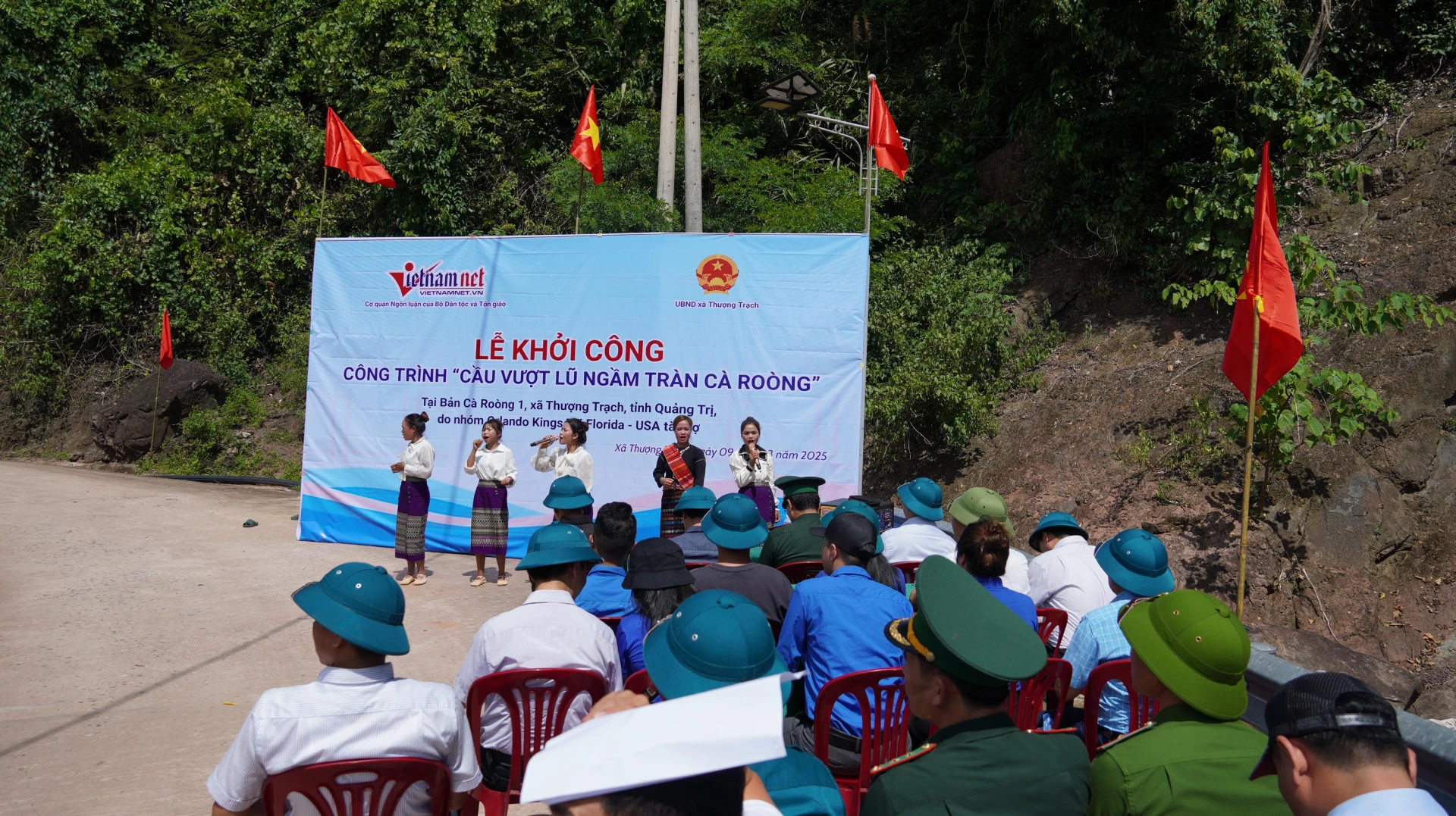 Quang cảnh buổi lễ - Ảnh: QV