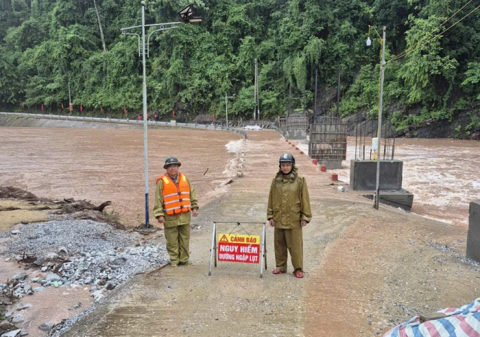 Xã Thượng Trạch: Chủ động các phương án ứng phó với mưa bão