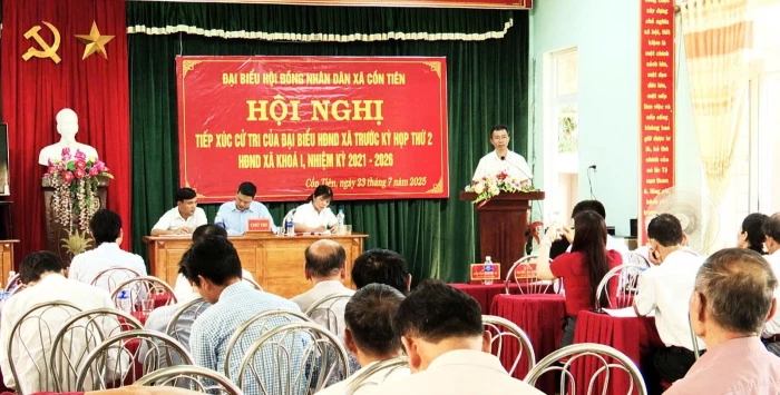 Xây dựng Đảng bộ xã Cồn Tiên đoàn kết, vững mạnh, đổi mới và phát triển