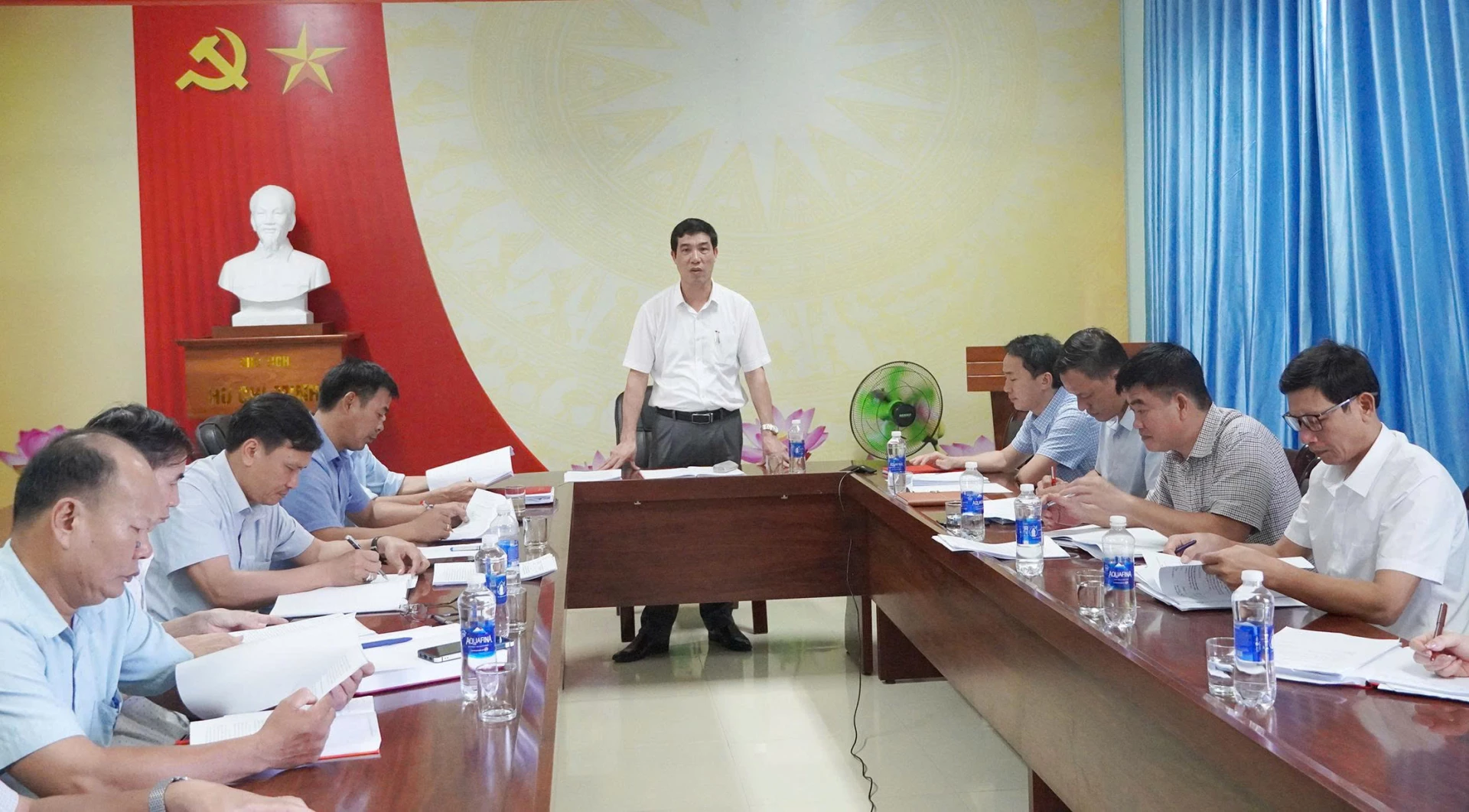 Đảng bộ xã Đông Trạch chú trọng xây dựng hệ thống chính trị vững mạnh - Ảnh: L.M