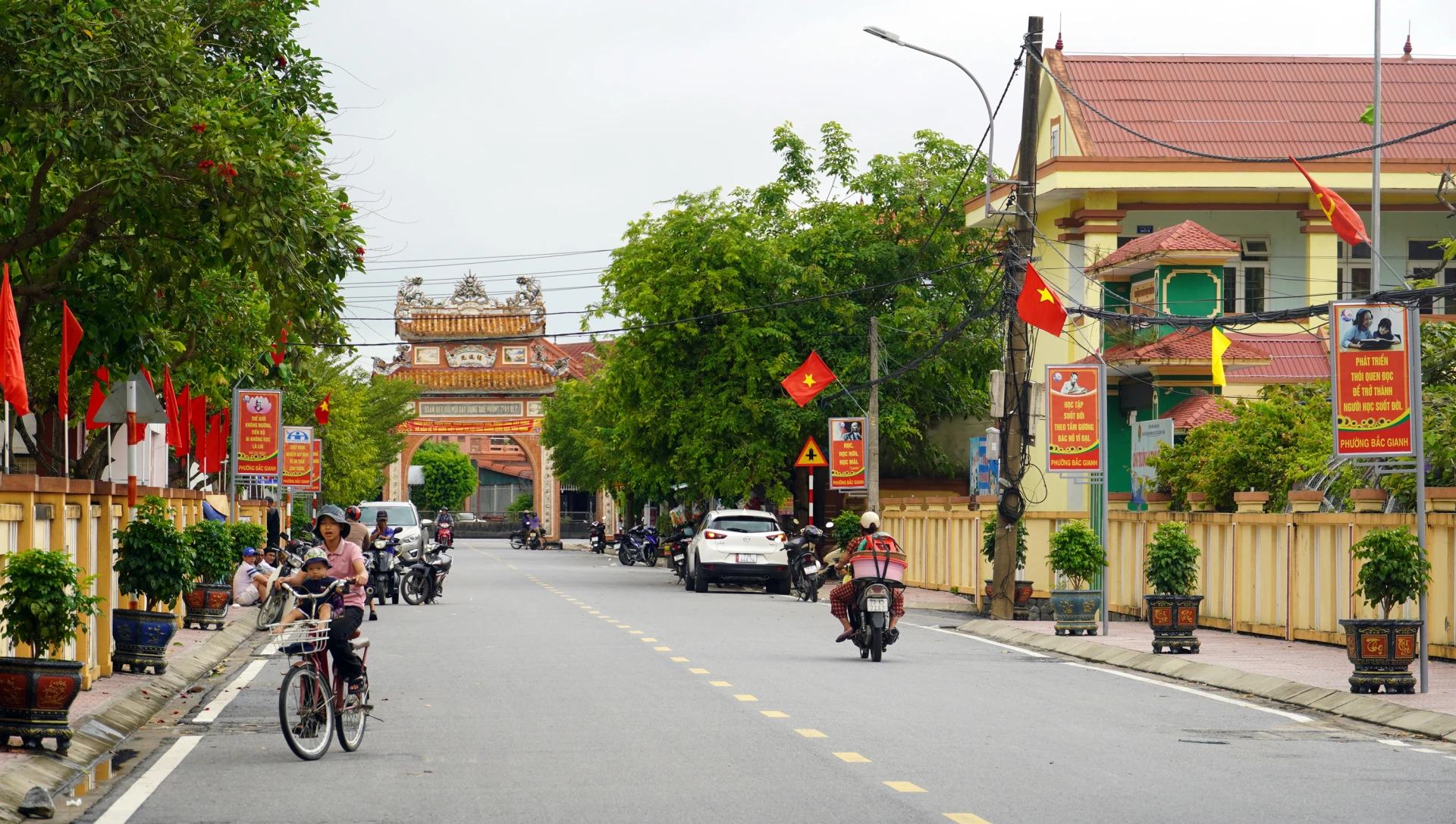 Một góc phường Bắc Gianh -Ảnh: N.M