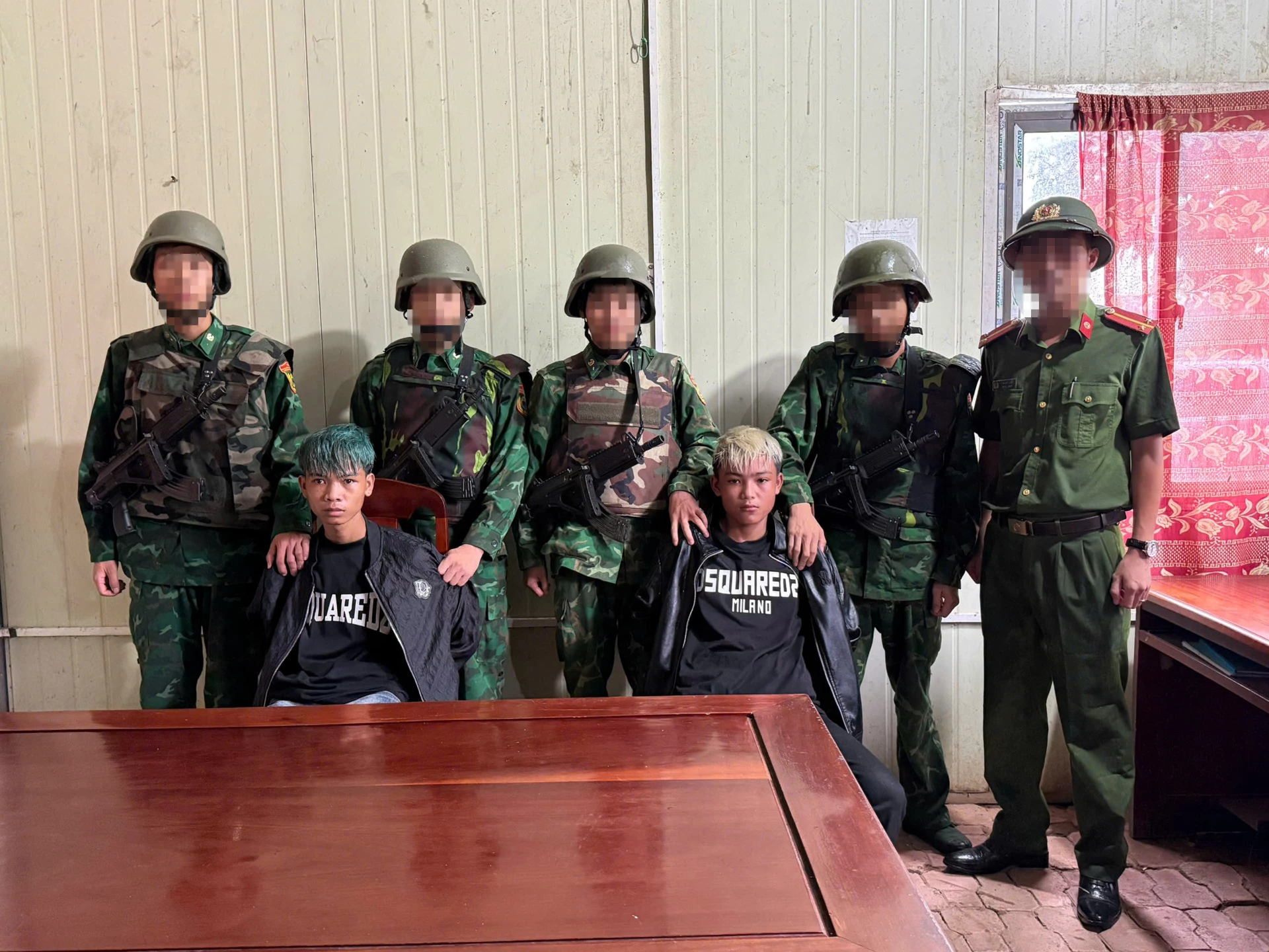 Hai đối tượng Hồ Văn Huy và Hồ Văn Hưng