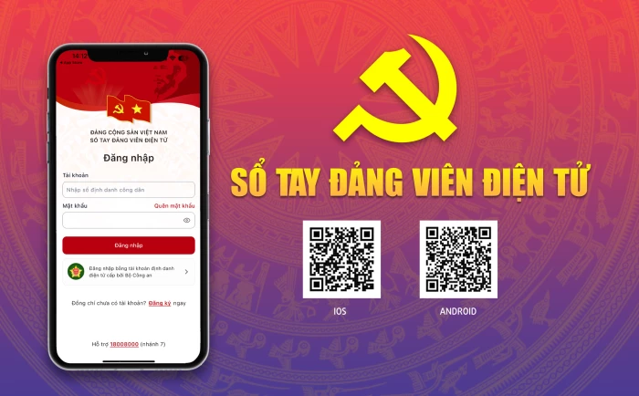 Triển khai sử dụng ứng dụng Sổ tay đảng viên điện tử trong toàn Đảng