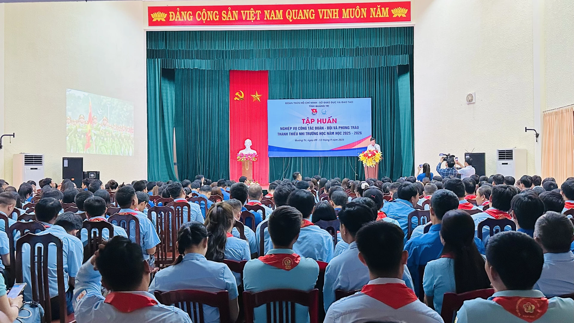 Quang cảnh tại lớp tập huấn - Ảnh: B.N