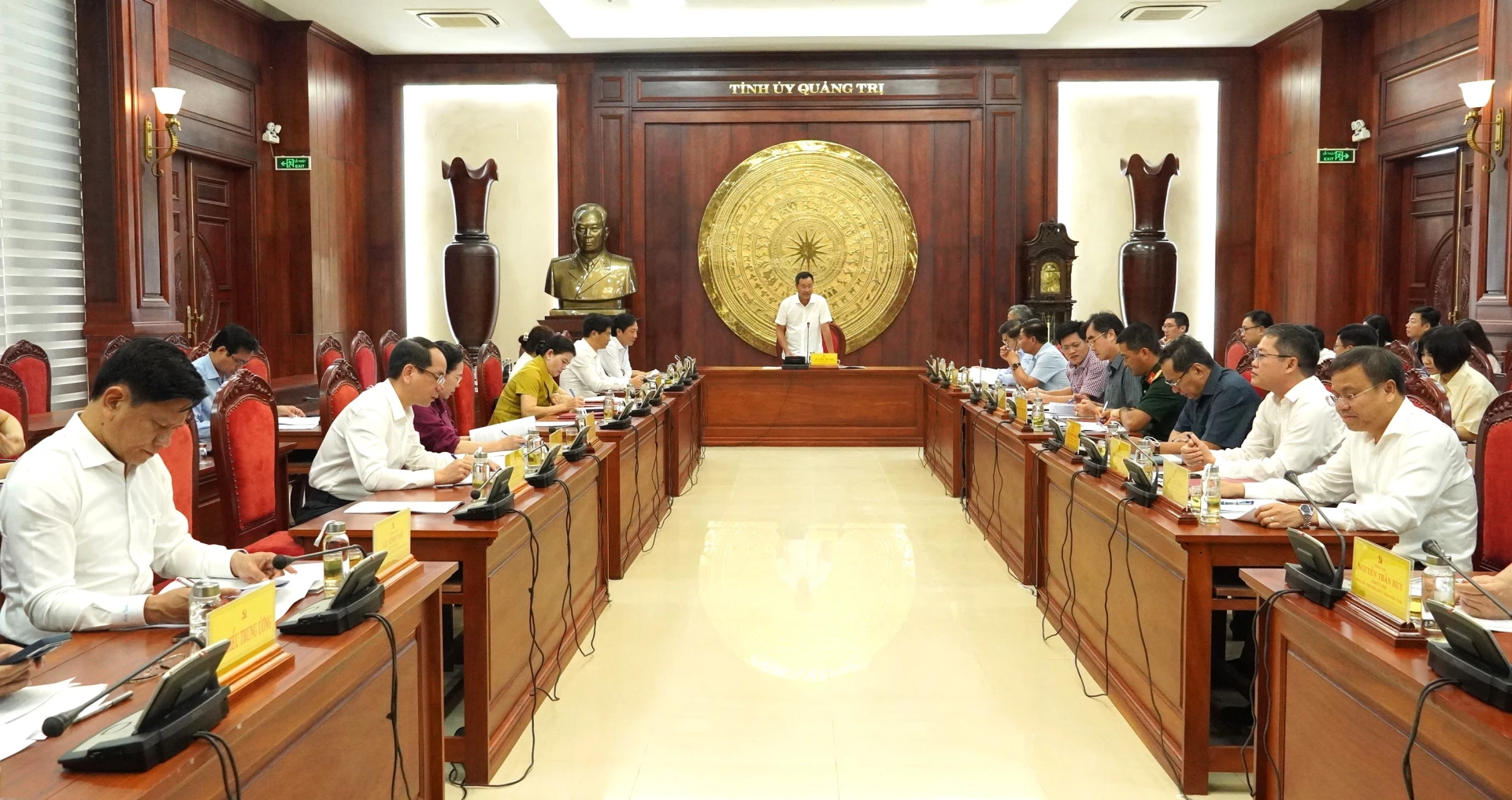 Bí thư Tỉnh ủy Lê Ngọc Quang kết luận Hội nghị - Ảnh: QV