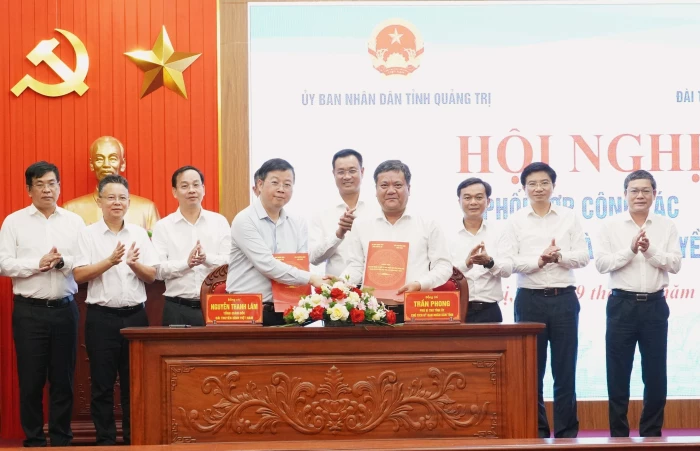 Tăng cường phối hợp công tác giữa tỉnh Quảng Trị và Đài Truyền hình Việt Nam